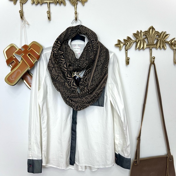 Tribal print infinity scarf light weight - Picture 2 of 5